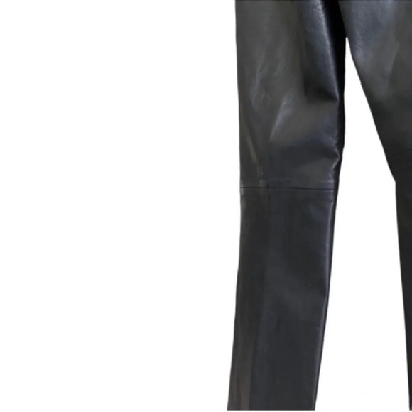Cache Black Leather Pants - Picture 9 of 9